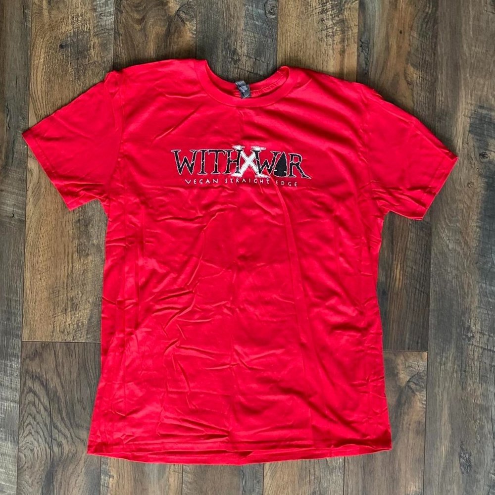 NEW With War Band T Shirt MEN'S SIZE EXTRA LARGE XL Metal Hardcore Punk ROCK